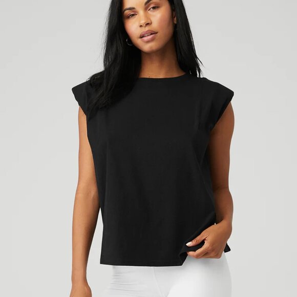 ALO Yoga | Tops | New Alo Headliner Shoulder Pad Sleeveless